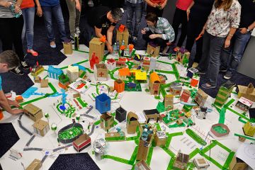 city build creative team building