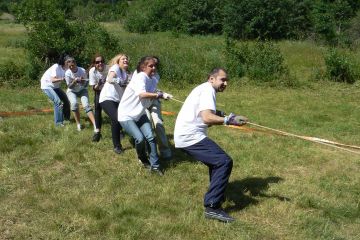two tribes indigenous games team building