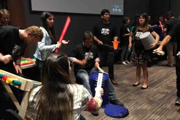 music team building activity catalyst chile