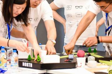 city build creative team building activity catalyst china