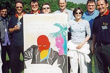 cartoon capers creative team building