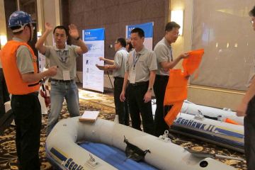 river runner fun business training game