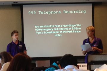 CSI team building escape game