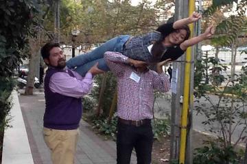 outdoor fun engaging team building activity catalyst chile