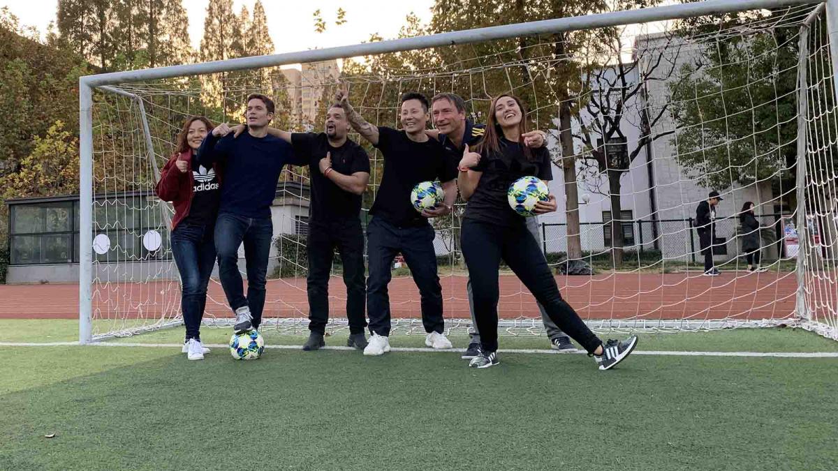 Quickfire soccer team building 6