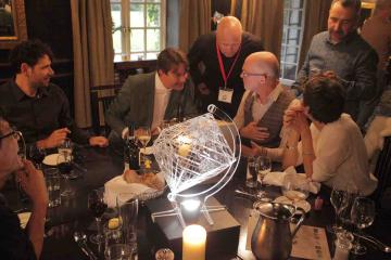 Team building dinner game