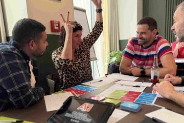 interactive artificial intelligence team building challenge