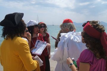 Blockbusters movie making teambuilding