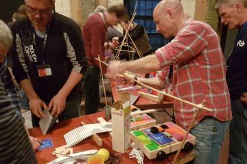 chain reaction team building activity