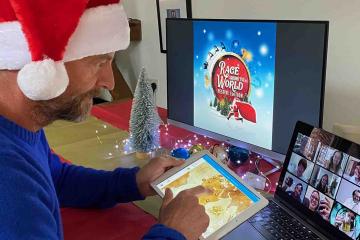 remote team building party