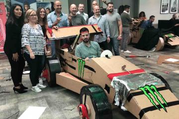 flat out formula one team building challenge catalyst uk