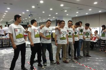 tshirt masterpiece creative team building event