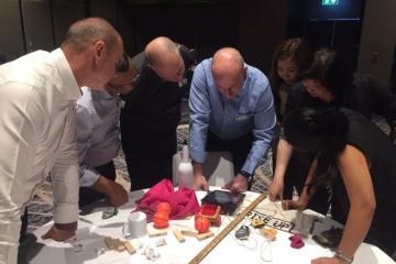 Go team Indoors challenging team building