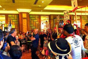 two tribes indigenous games team building two