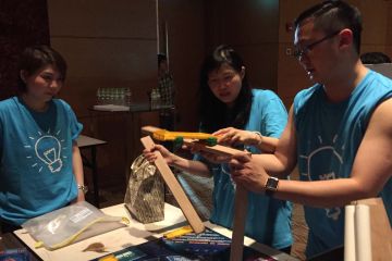 chain reaction innovative team building activity