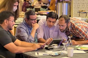 Everest themed business game