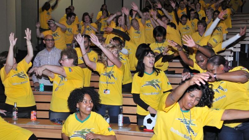 fever pitch football team building activity