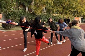 olympic themed team building activity