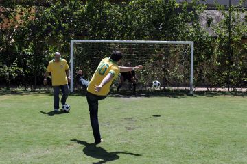 goaal team building football activity