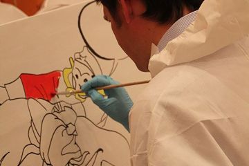 cartoon capers creative team building