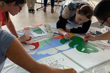 creative team building activity catalyst costa rica