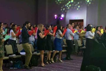 music & rhythm team building activity