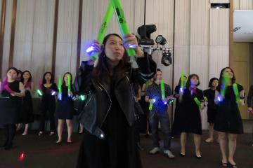 boom time music team building activity