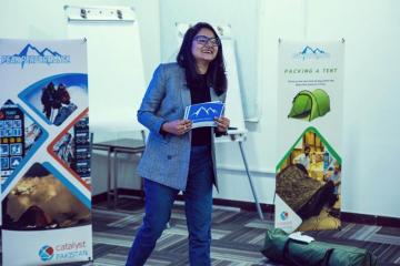 Everest themed business game