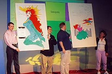 cartoon capers creative team building