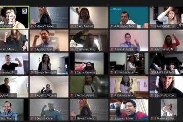 Remote teams haka
