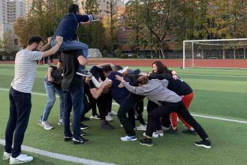 olympic themed team building activity