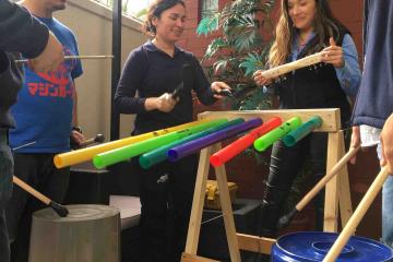 music team building activity catalyst chile