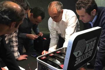 juego de escape corporativo team building catalyst chile