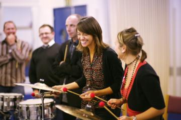 music team building activity Belgium