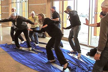 sync or swim fun team building activity