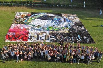 	creative charity team building event