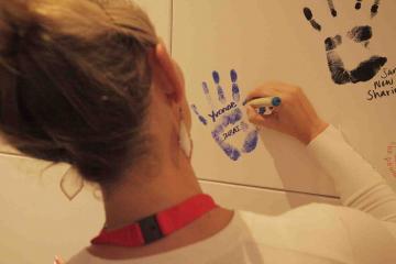 Corporate painting activity