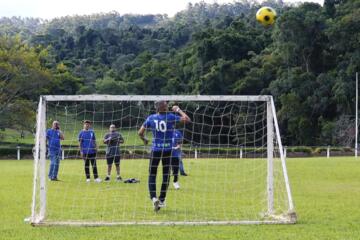 Energetic team activity during GOAL!! corporate event