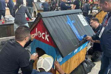 dog house team building activity