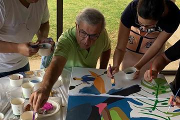 creative team building activity catalyst costa rica