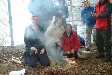 survival multi-day team building activity