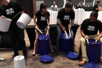 music team building activity catalyst chile