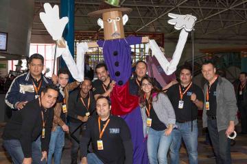 fun creative team building challenge