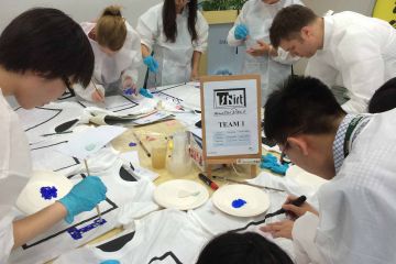 tshirt masterpiece creative team building event