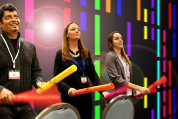 boom time music team building activity