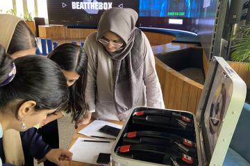 beat the box team building activity