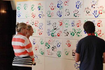 Corporate painting activity