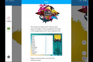 Island Survivor App Screen